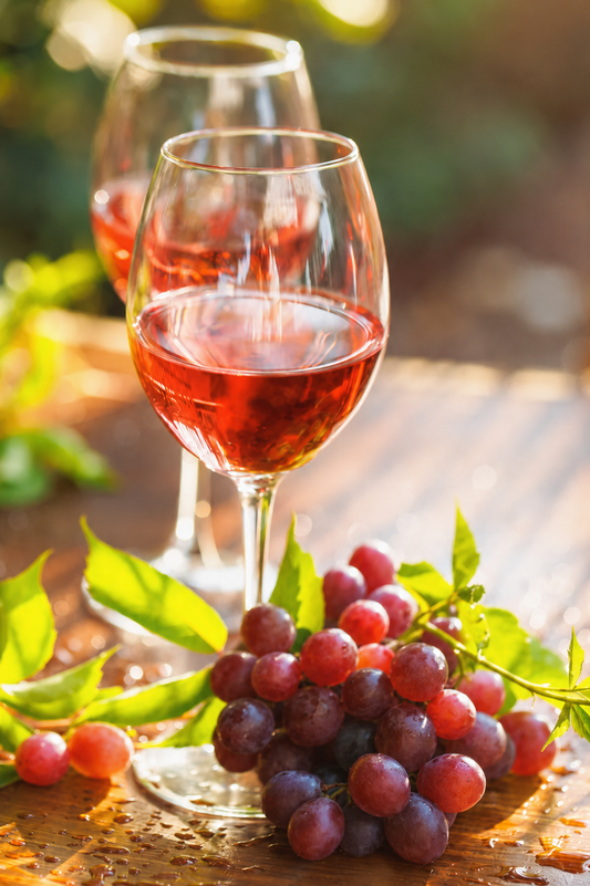 How a Red Grape Becomes Pink Wine