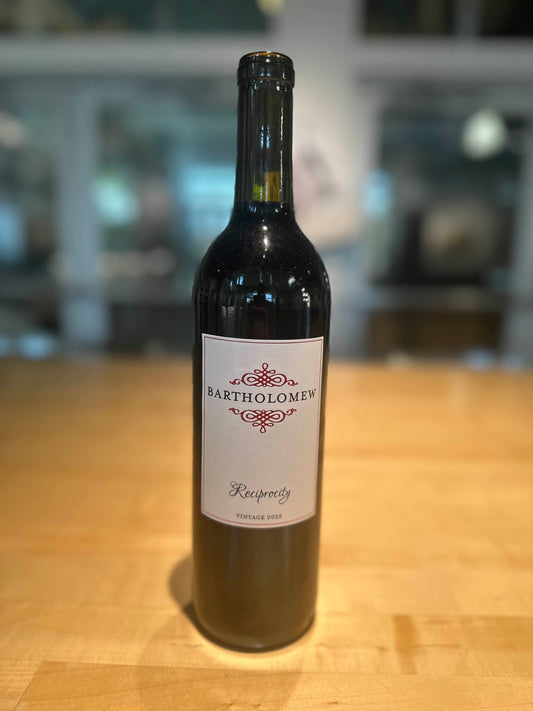 Reciprocity wine bottle 