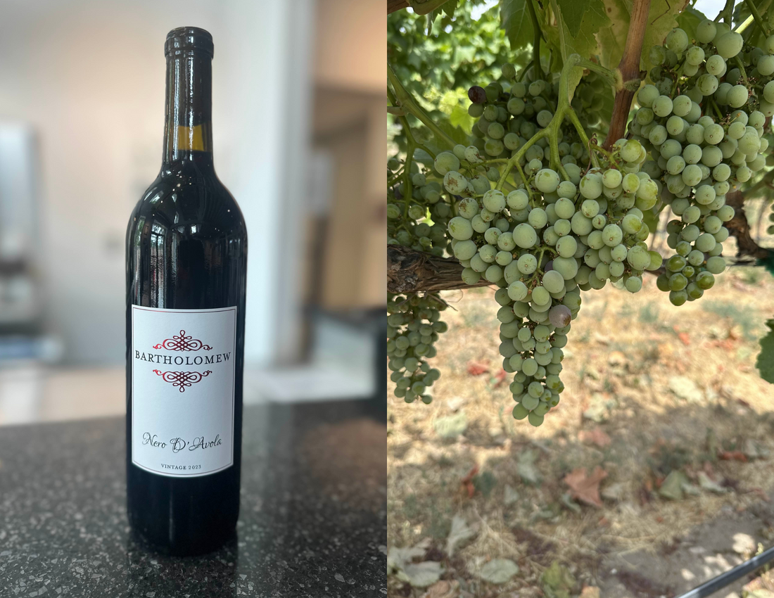 Washington’s First Nero d’Avola: Sicily’s Signature Grape Grows New Roots at Bartholomew Winery